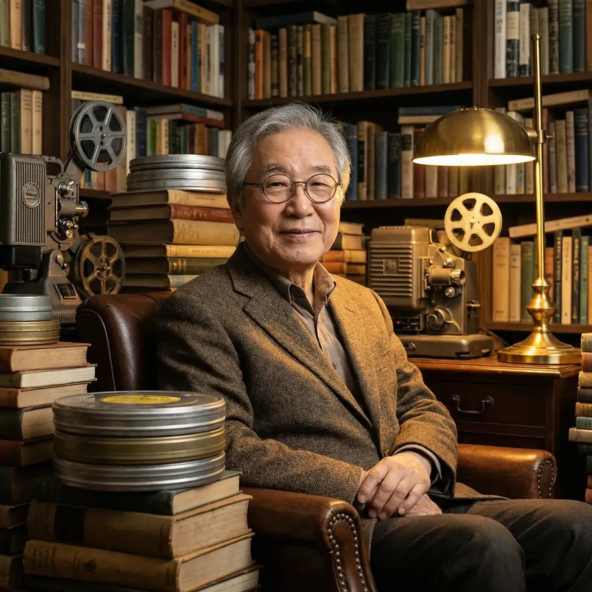 亚洲伦理片库馆长肖像 - 双飞 研究学者
